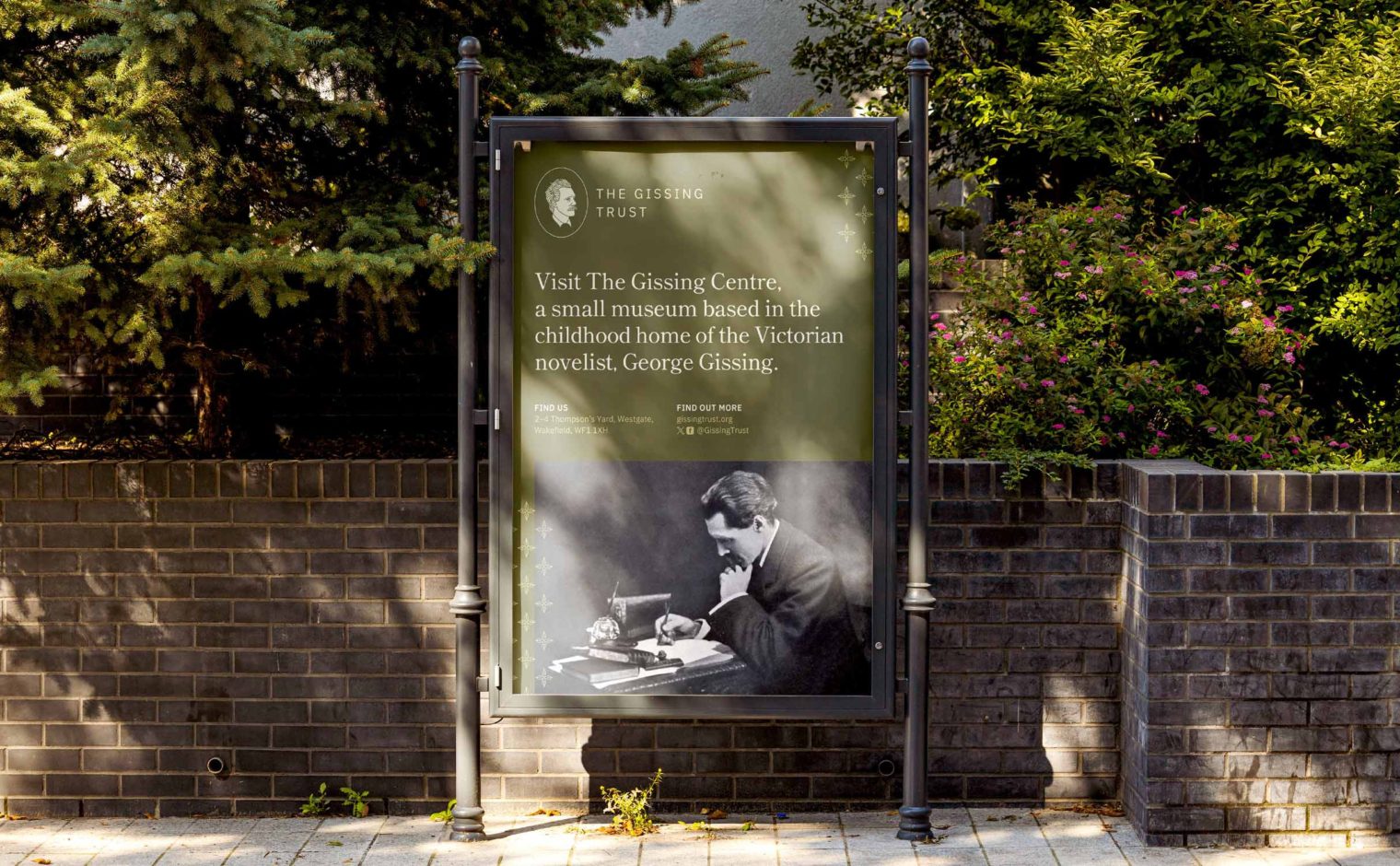 Gissing Trust billboard