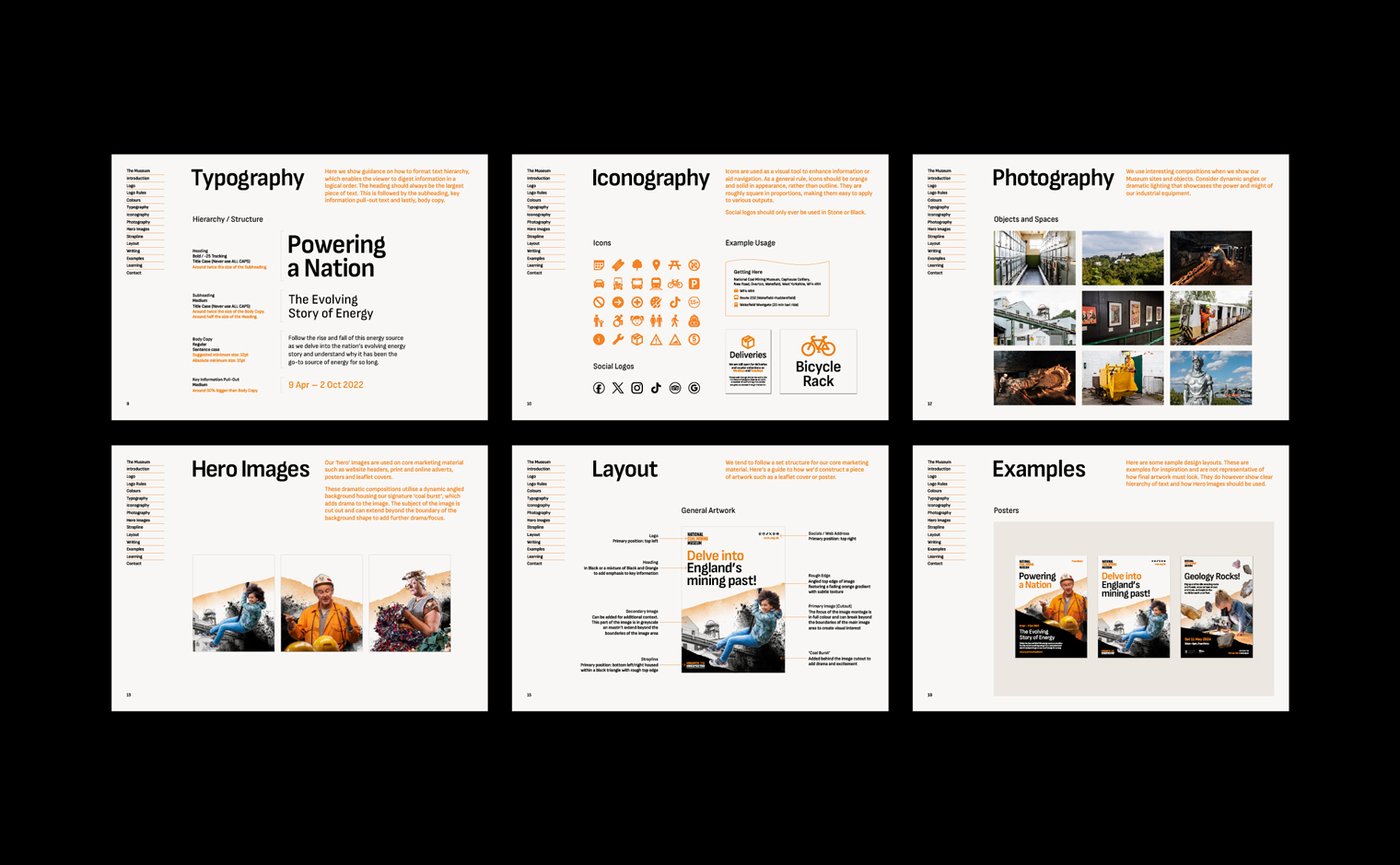 National Coal Mining Museum Brand Identity - Brand Guidelines